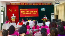 Đại hội Chi bộ nhiệm kỳ 2017-2020