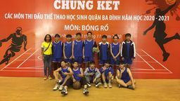 Giải bóng rổ học sinh THCS quận Ba Đình - Nơi kết nối đam mê bóng rổ của học sinh THCS Hoàng Hoa Thám