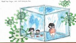 Hoạt động ý nghĩa của học sinh trường THCS Hoàng Hoa Thám chung tay cùng lực lượng tuyến đầu trong cuộc chiến phòng chống dịch bệnh Coovid – 19 lan tỏa thông điệp “Ở nhà là yêu nước”