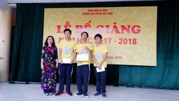 Lễ bề giảng năm học 2017-2018