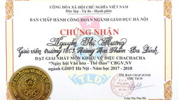 Tin vui từ Ngày hội Văn hóa Thể thao ngành GD&amp;ĐT thành phố Hà Nội