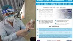 Kế hoạch tiêm chủng và làm CCCD cho học sinh khối lớp 9