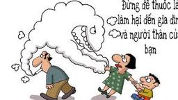 Liên đội trường THCS Hoàng Hoa Thám phát động Cuộc thi vẽ tranh kèm khẩu hiệu Slogan phòng, chống tác hại của thuốc lá với chủ đề  “Thế giới không khói thuốc - Smoke - Free World”