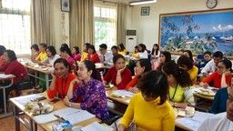 HỘI NGHỊ CÁN BỘ CÔNG CHỨC, VIÊN CHỨC TRƯỜNG THCS HOÀNG HOA THÁM NĂM