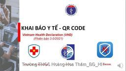 Hướng dẫn khai báo y tế dành cho thí sinh và PHHS
