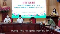 Quận Ba Đình tổ chức Hội nghị tổng kết năm học 2020-2021; Triển khai nhiệm vụ năm học 2021-2022