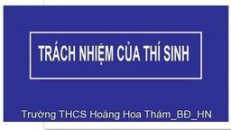 Những điều cần chú ý khi các con tham gia thi vào 10