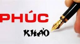 Sở GD&amp;ĐT hướng dẫn phúc khảo và mẫu đơn xin phúc khảo bài thi vào 10 năm học 2020-2021