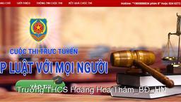 Phát động cuộc thi trực tuyến "Tìm hiểu pháp luật về bầu cử đại biểu Quốc hội và đại biểu Hội đồng nhân dân"