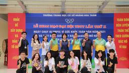 Trường THCS Hoàng Hoa Thám tổ chức khai mạc đại hội TDTT