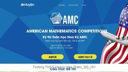 Thông báo cuộc thi AMC8_Toán học Hoa Kỳ