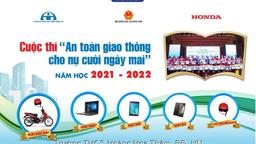 Tham gia thi "An toàn giao thông vì nụ cười ngày mai" năm 2022