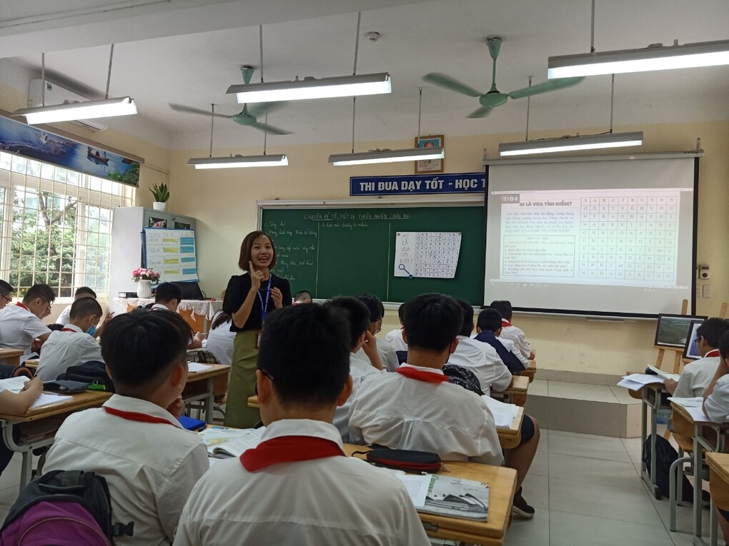 Học sinh trường THCS Hoàng Hoa Thám hào hứng, sôi nổi, tích cực trong tiết chuyên đề phân môn Địa lý 7 theo chương trình giáo dục phổ thông 2018