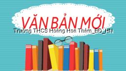 Phụ lục: Danh mục Mã số các trường THPT công lập năm học 2022-2023