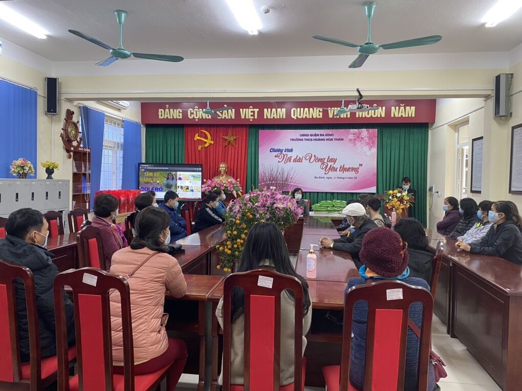 Nối dài vòng tay yêu thương đến các con học sinh có hoàn cảnh đặc biệt nhân dịp Xuân Nhâm Dần 2022