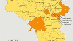 Thông báo cấp độ dịch trên địa bàn thành phố Hà Nội
