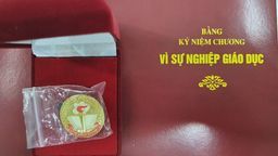Triển khai xét tặng Kỷ niệm chương "Vì sự nghiệp giáo dục"