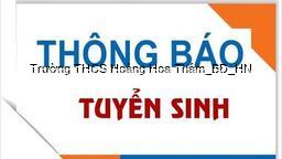 Hướng dẫn tuyển sinh song bằng năm học 2022-2023