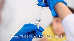 Ba Đình tổ chức tiêm vắc xin phòng COVID-19 cho trẻ em từ 5 đến 12 tuổi.