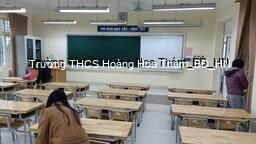 Biên bản kiểm tra công tác chuẩn bị đón học sinh trở lại học của trường THCS Hoàng Hoa Thám