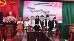 BGH gặp mặt, động viên các con tham dự thi Chung kết cấp quận Đấu trường Toán học