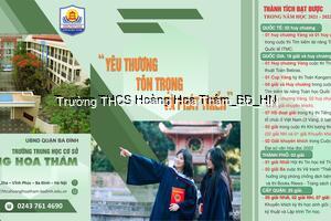 Thông báo tuyển sinh lớp 6 năm học 2022-2023