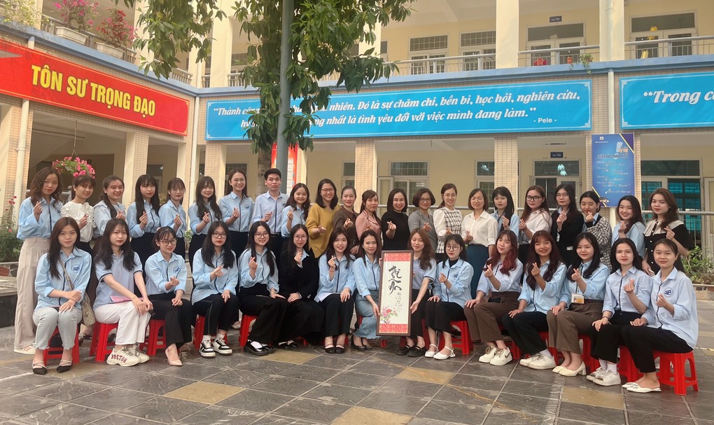 Tổng kết - chia tay đoàn giáo sinh thực tập của trường Đại học Thủ đô Hà Nội