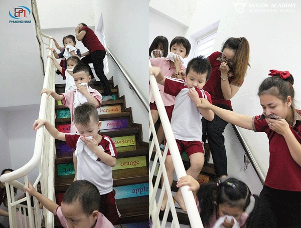 Nâng cao kỹ năng phòng cháy, chưa cháy cho học sinh khi xảy ra hỏa hoạn