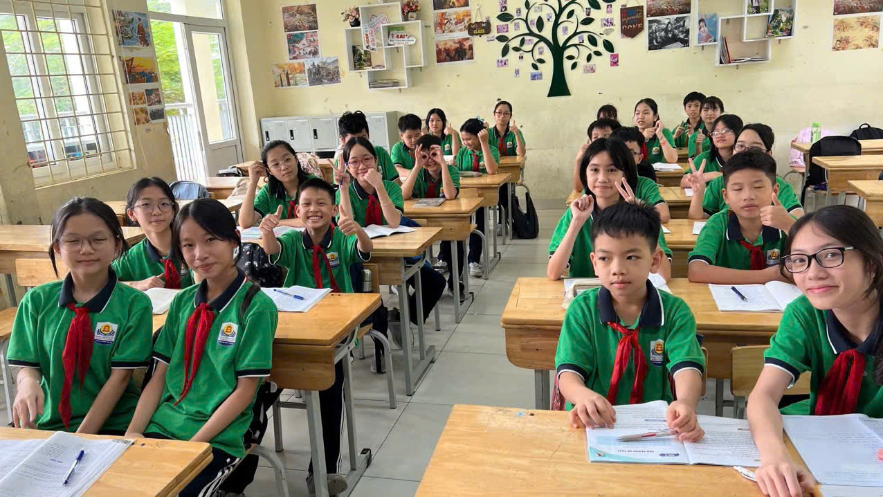 Học sinh trường THCS Hoàng Hoa Thám sẵn sàng cho Kì thi Olympic Toán học quốc tế TIMO năm học 2024 – 2025