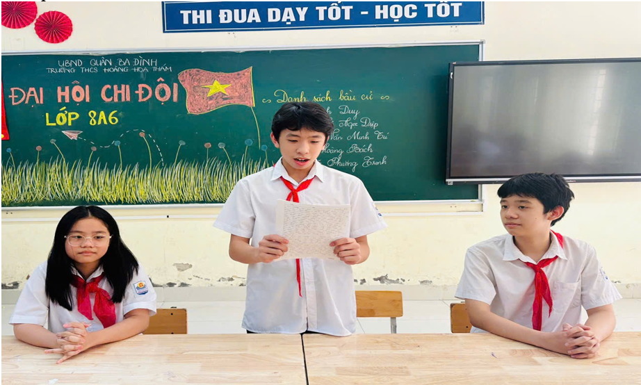 Tháng 10 với những hoạt động ý nghĩa của lớp 8A6 chúng em