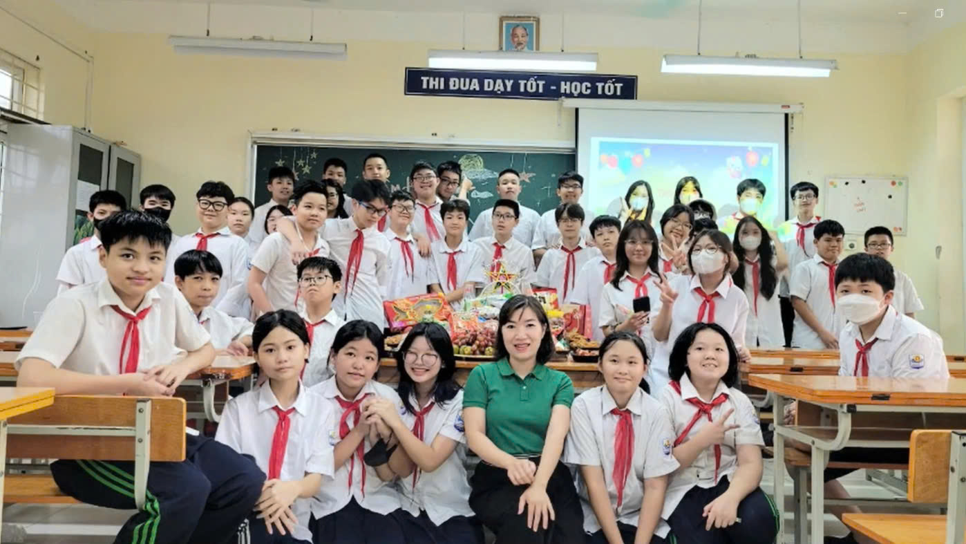 Bài dự thi thầy cô trong mắt em của tập thể lớp 9A3