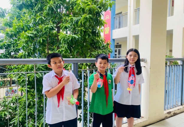 Những giờ học Hoạt động trải nghiệm bổ ích của tập thể lớp 6A4