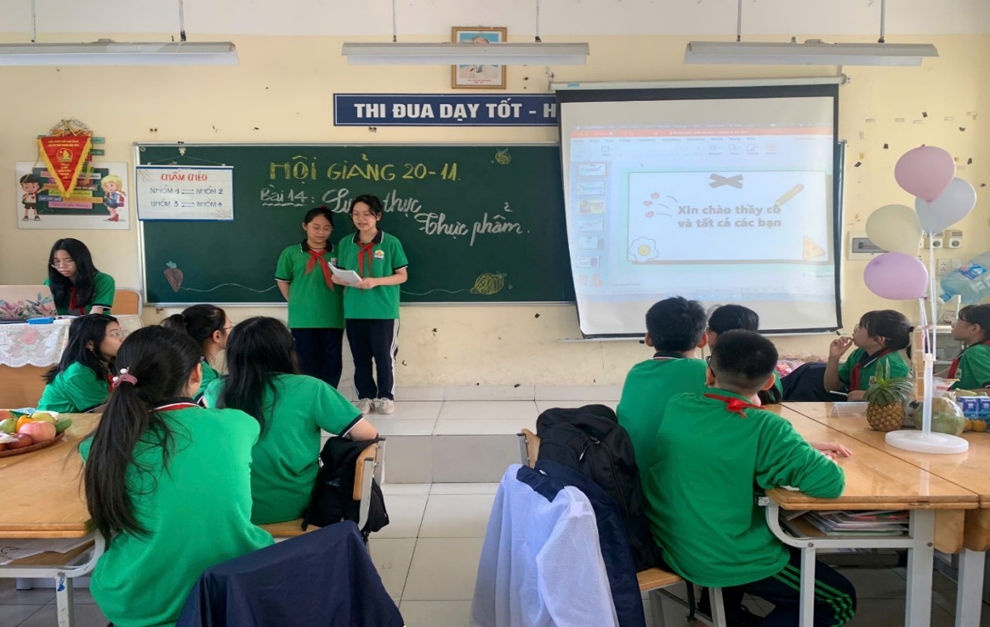 Tiết học bổ ích, lý thú của lớp 6A3 chúng em