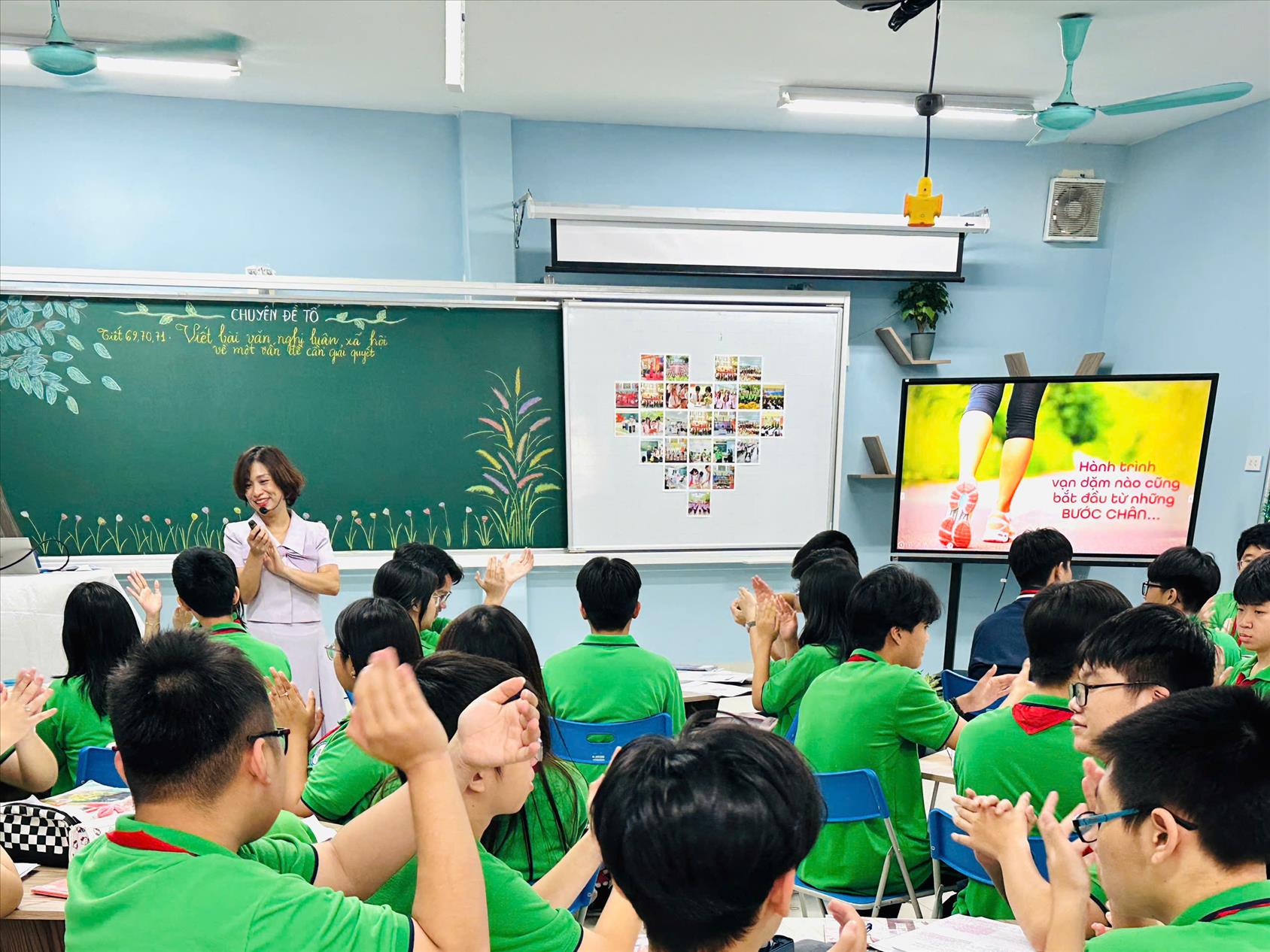 Tiết dạy chuyên đề của cô giáo Nguyễn Thị Thu Hiền truyền cảm hứng cho học sinh và đồng nghiệp