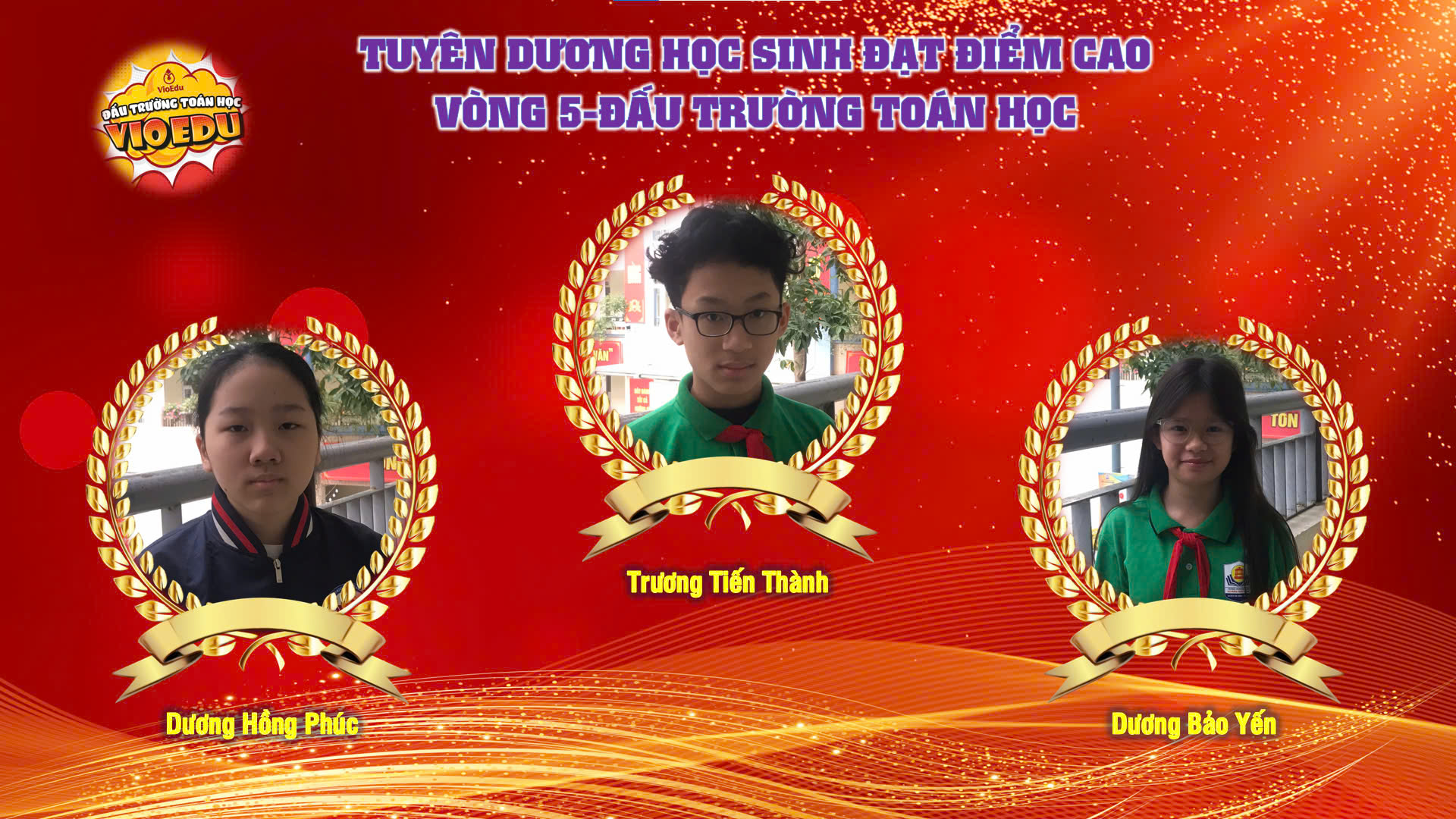 Thành tích ấn tượng của lớp 7A3 tại vòng 5 cuộc thi “Đấu trường Toán học”