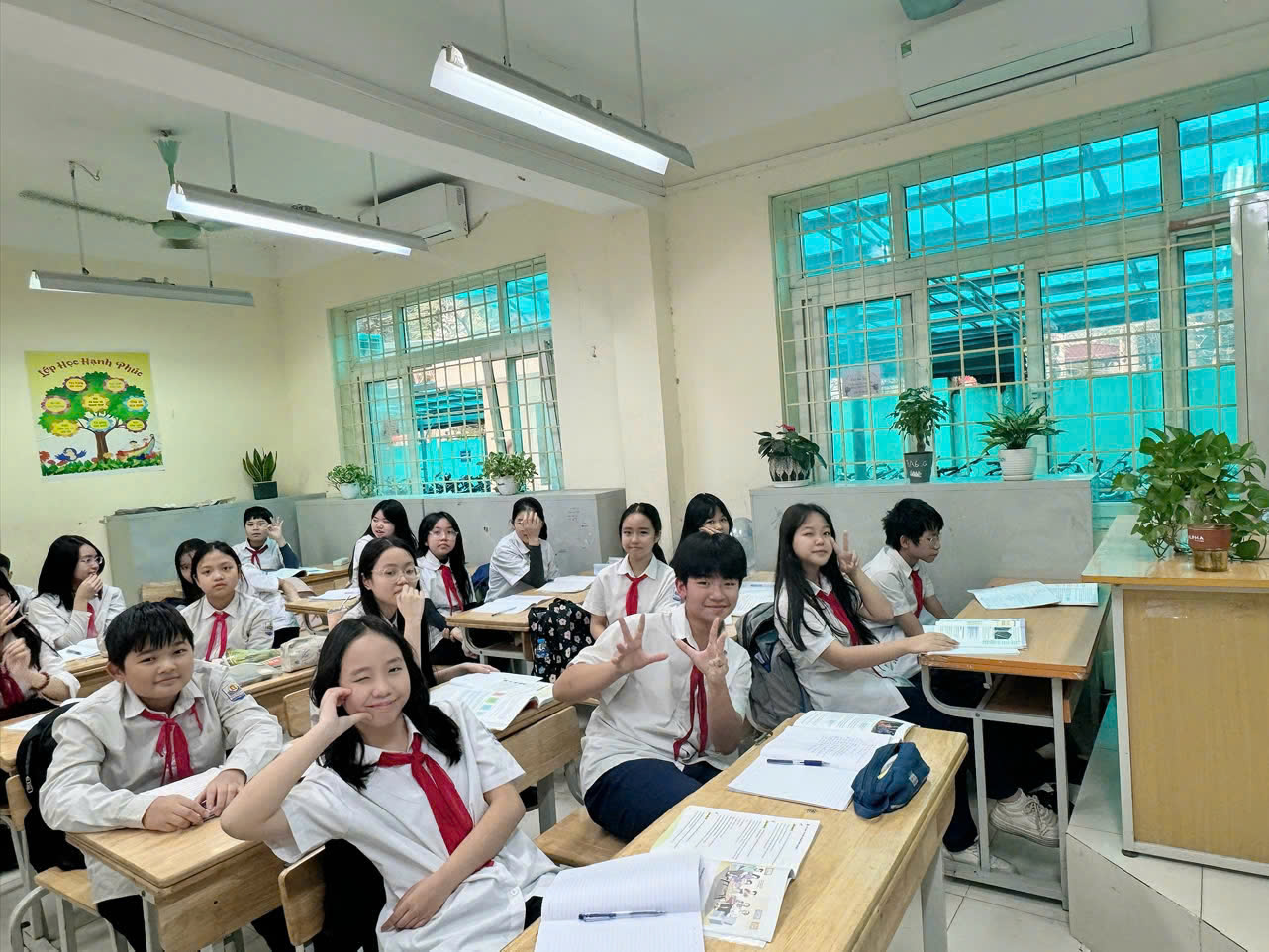 “Lớp học xanh” 7A6 của chúng em