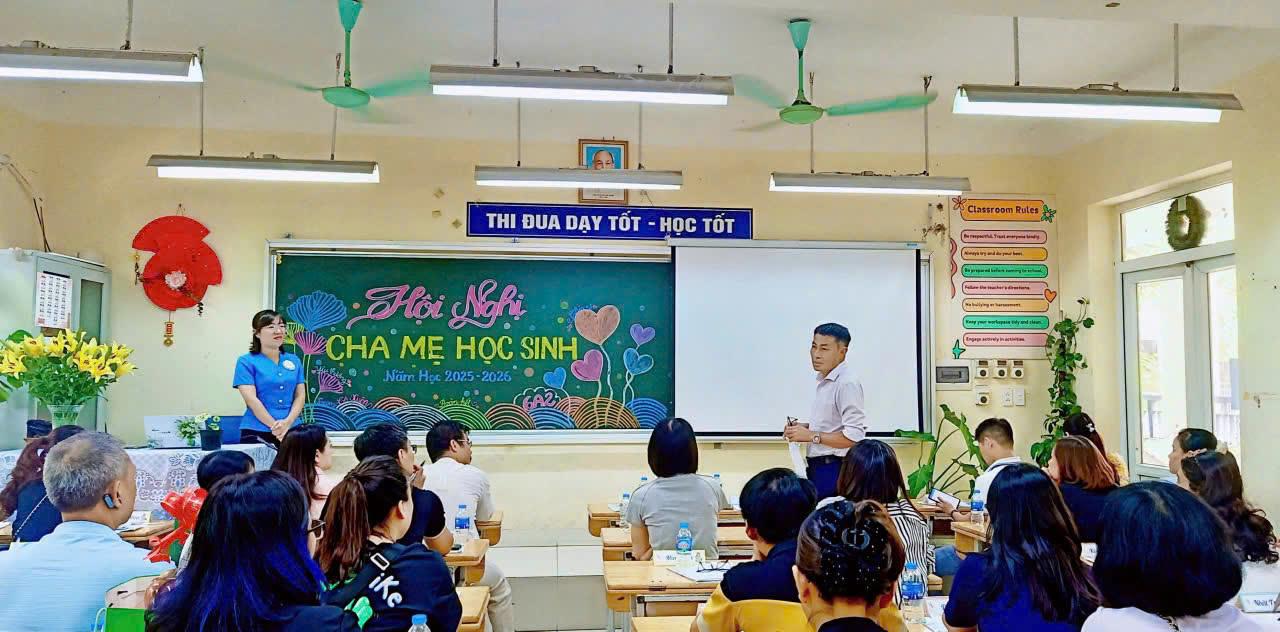 Hội nghị phụ huynh học sinh đầu năm lan toả thông điệp “Học tập – Hạnh phúc – Trưởng thành” nhịp cầu gắn kết nhà trường với gia đình vì học sinh thân yêu.