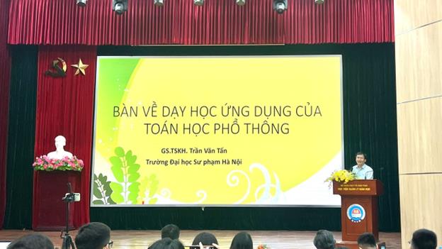 Từ lớp học đến thực tiễn: Hành trình Toán ứng dụng trong giáo dục phổ thông