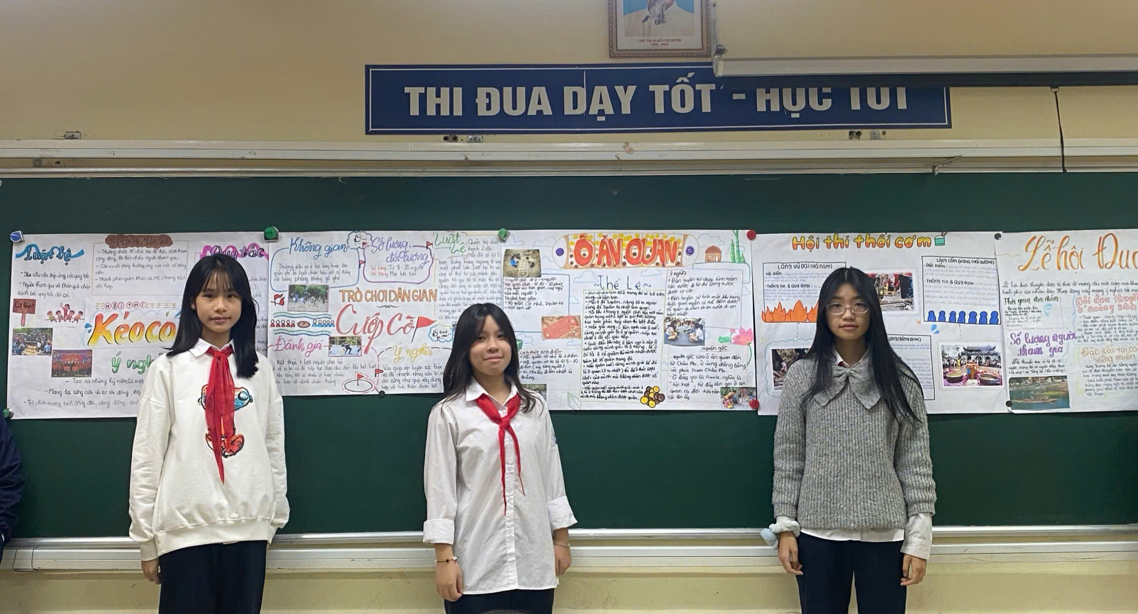Lớp 7A1 sôi nổi trong tiết học Ngữ văn Nói và nghe – Giới thiệu quy tắc luật lệ của một hoạt động, trò chơi.