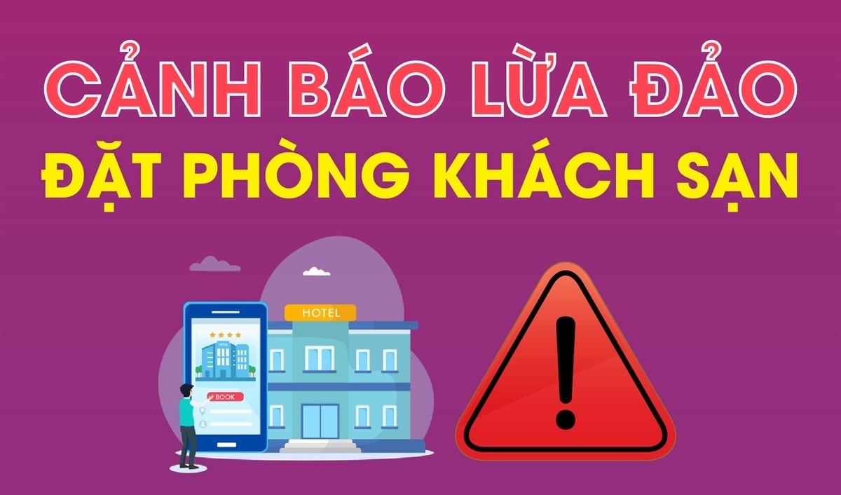 Cảnh báo lừa đảo đặt phòng khách sạn