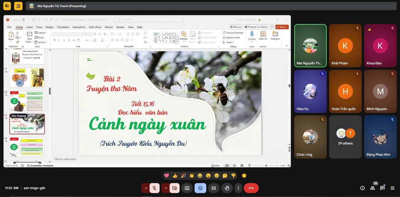 Tinh thần “vừa chống bão, vừa giữ vững chất lượng giáo dục” của tổ xã hội trước diễn biến phức tạp của cơn bão số 11