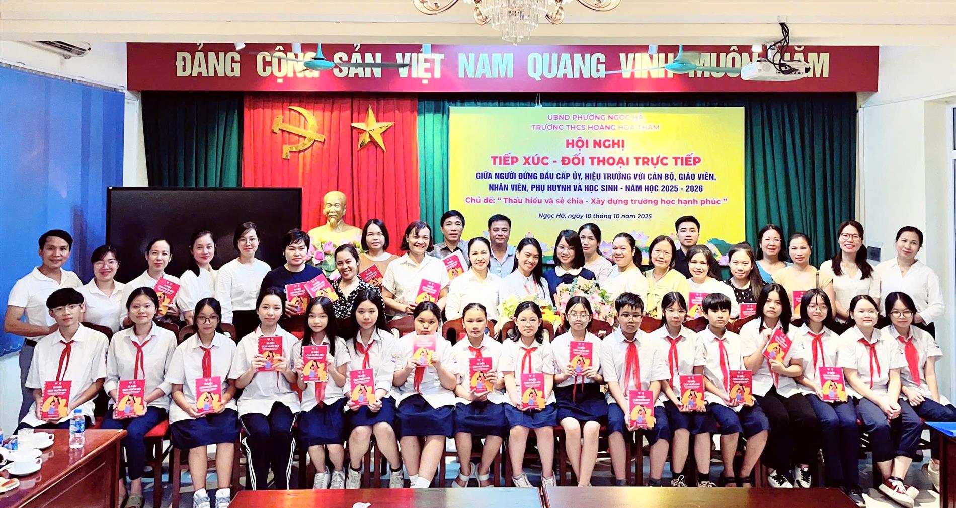 Hội nghị đối thoại – Thấu hiểu và sẻ chia, xây dựng trường học hạnh phúc