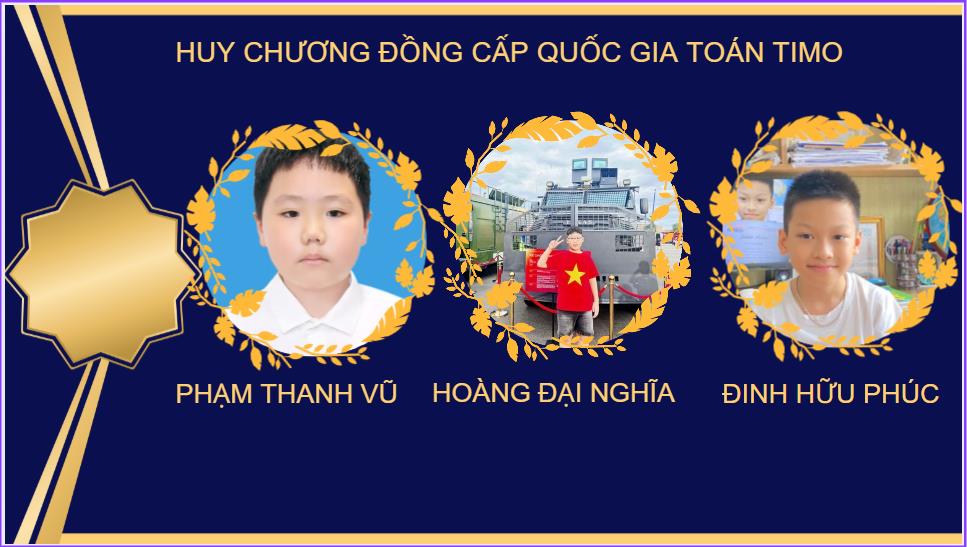 Niềm tự hào của lớp 6A1 tại kỳ thi TiMO vòng quốc gia.