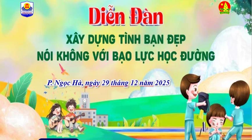 Học sinh lớp 7A1 với câu chuyện truyền thông phòng chống bạo lực học đường lan toả thông điệp nhân văn