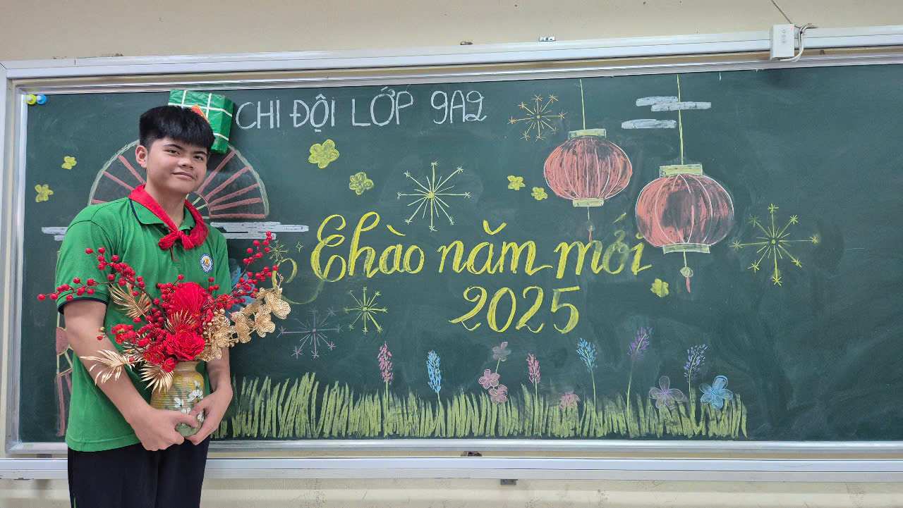 Hoạt động chào đón năm mới của lớp 9A2