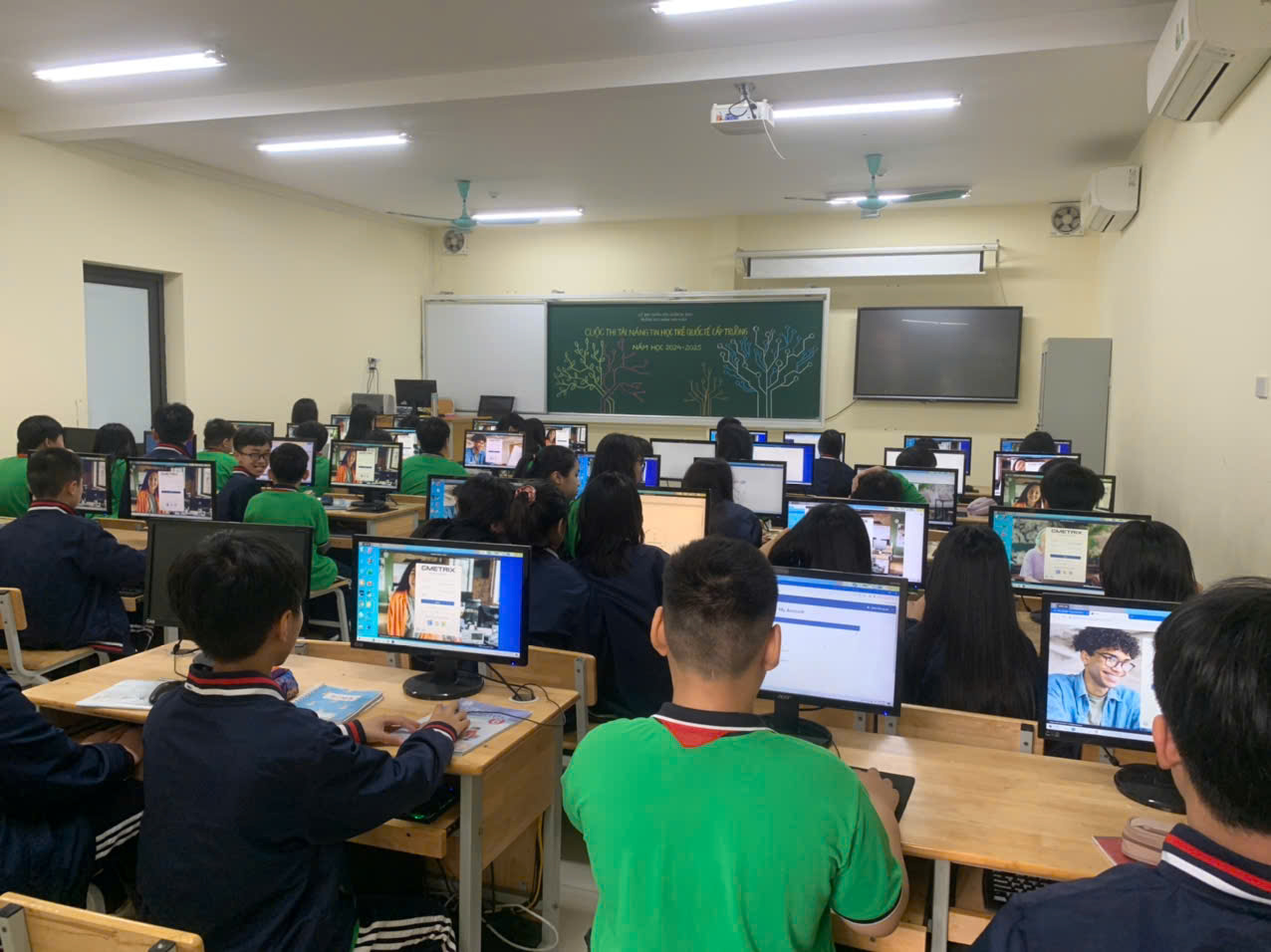 Cuộc thi Tin học Quốc tế IC3 cấp trường: Cơ hội tranh tài của học sinh lớp 6A1 chúng mình trong kỷ nguyên số.