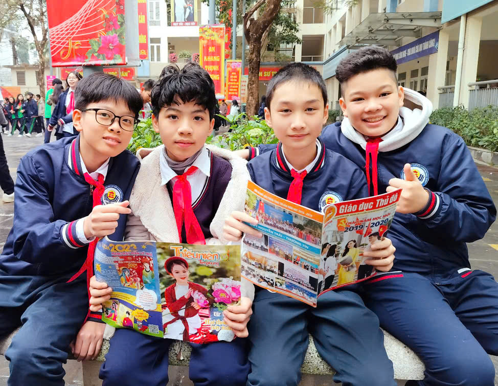Hiệu quả từ phong trào Đọc và làm theo báo Đội ở lớp 7A7 tại Liên dội trường trường THCS Hoàng Hoa Thám