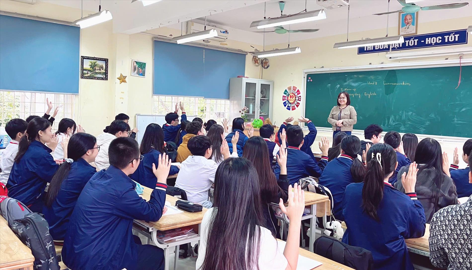 Một tiết học tiếng Anh đáng nhớ cùng cô Ngô Thị Xuyên