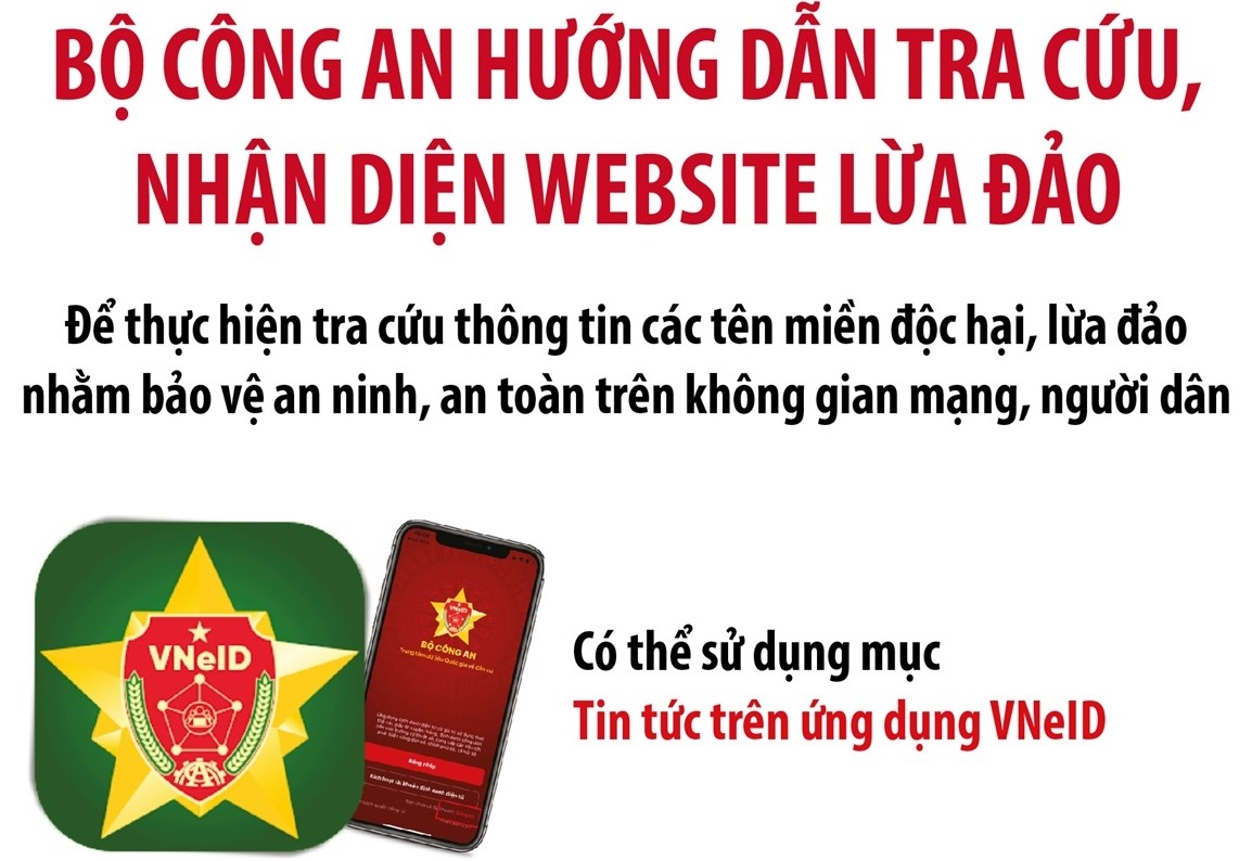 Bộ Công an hướng dẫn tra cứu, nhận diện website lừa đảo