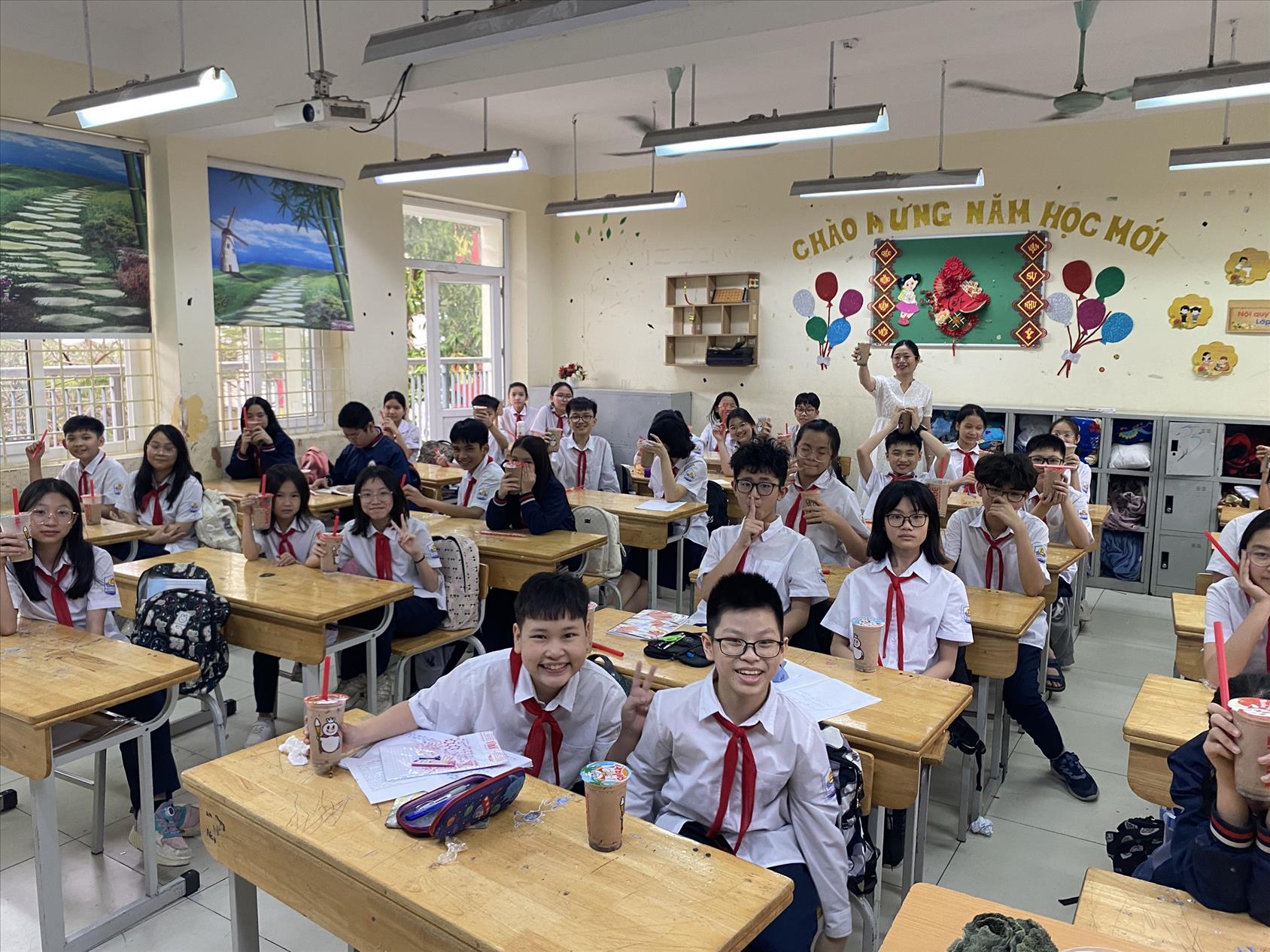 Tiết sinh hoạt lớp đáng nhớ của tập thể lớp 6A3 - Trường THCS Hoàng Hoa Thám